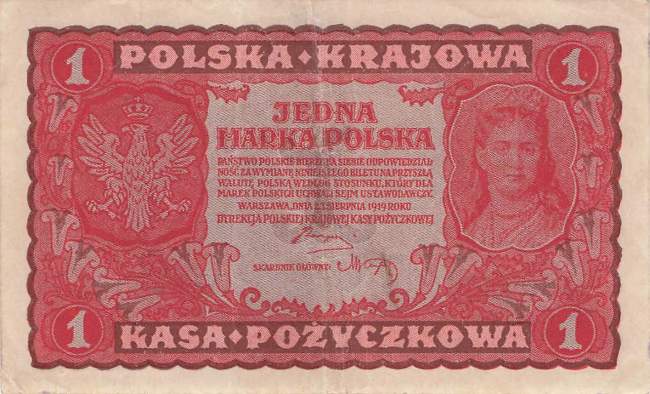 1 Marka Polen p23-2 1919